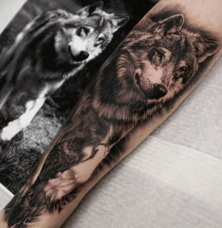 Imágenes de tatuajes de lobos tattoo